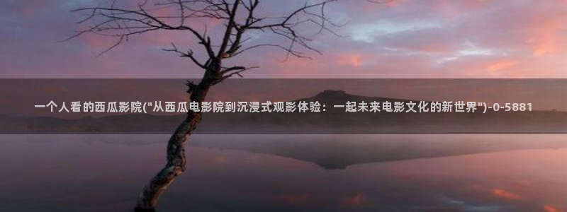 电影在线观看西瓜