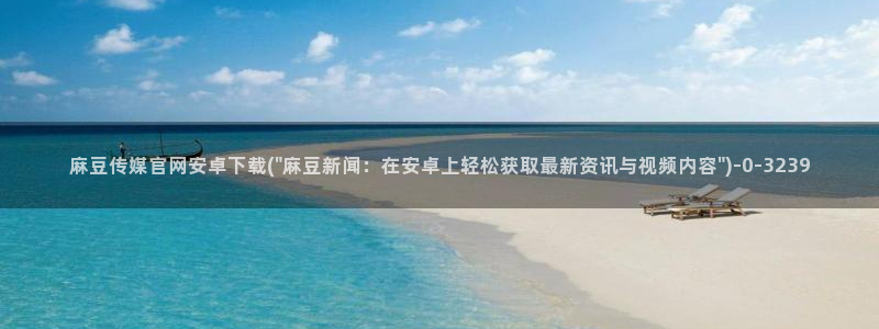 麻豆视频排行文案
