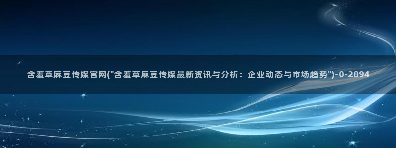 麻豆内容整理